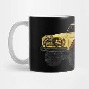 Yellow Vintage 69 Bronco Classic Mug